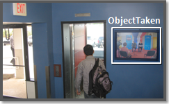 Video analytics object taken detection, on the edge. Monitoring a TV, painting, or other valuable.