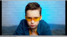face detection with safety glases thumbnail